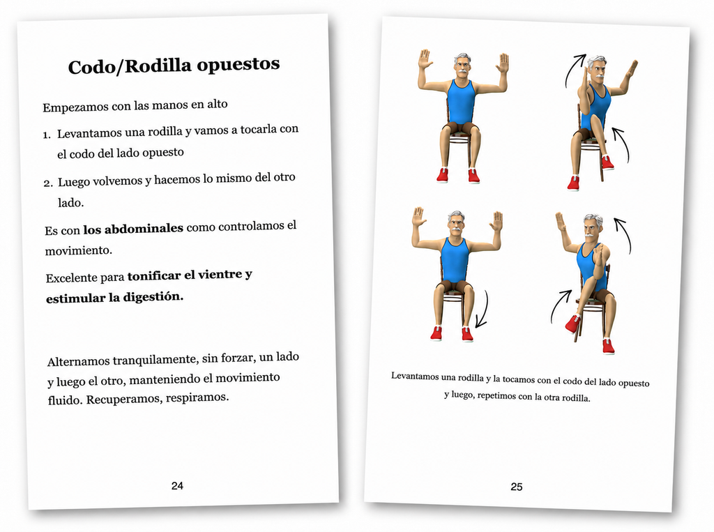 Tai-chi sur chaise pour les plus de 50 ans | PDF en espagnol – Jo Deluk
