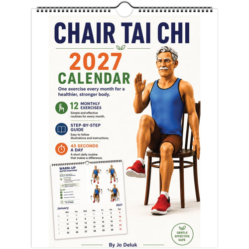 Chair Tai Chi 2027 wall calendar